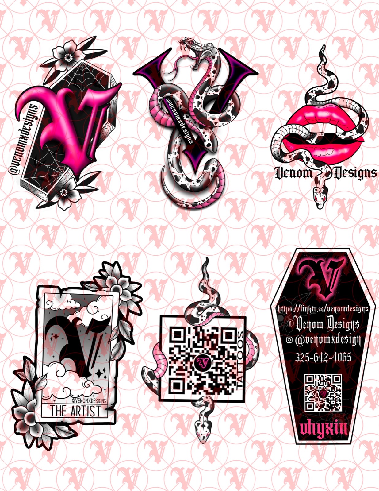 Vixen Ink design project