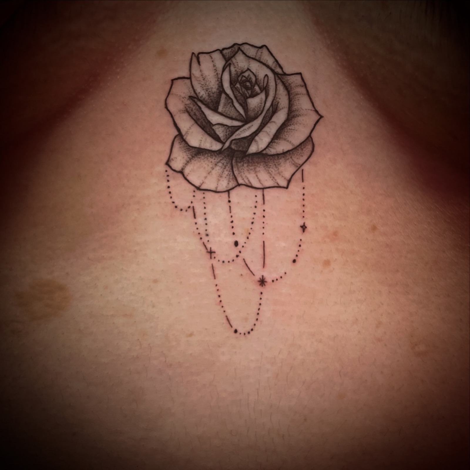 Fine-line tattoo by Kenzie Campbell, portfolio piece 7