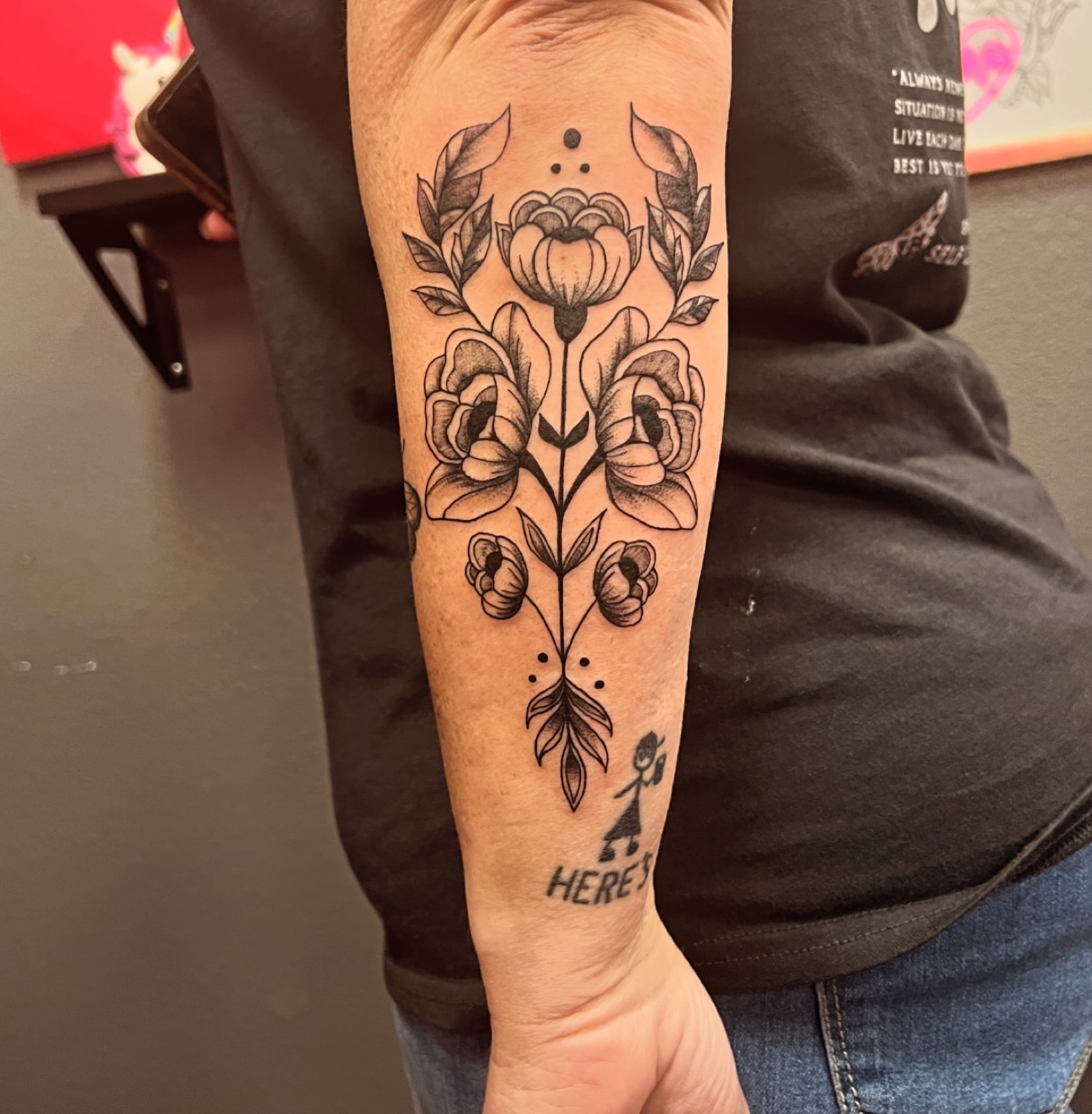 Fine-line tattoo by Kenzie Campbell, portfolio piece 11